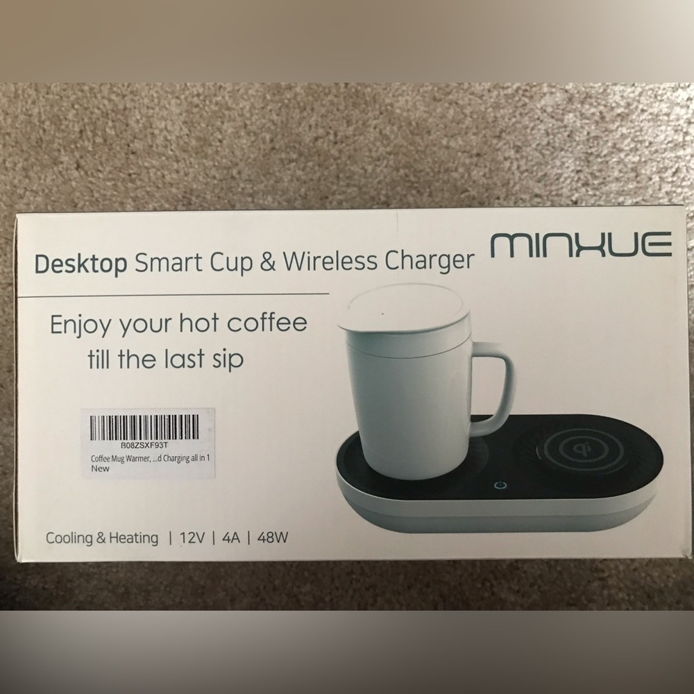 Desktop Smart Cup & Wireless Charger